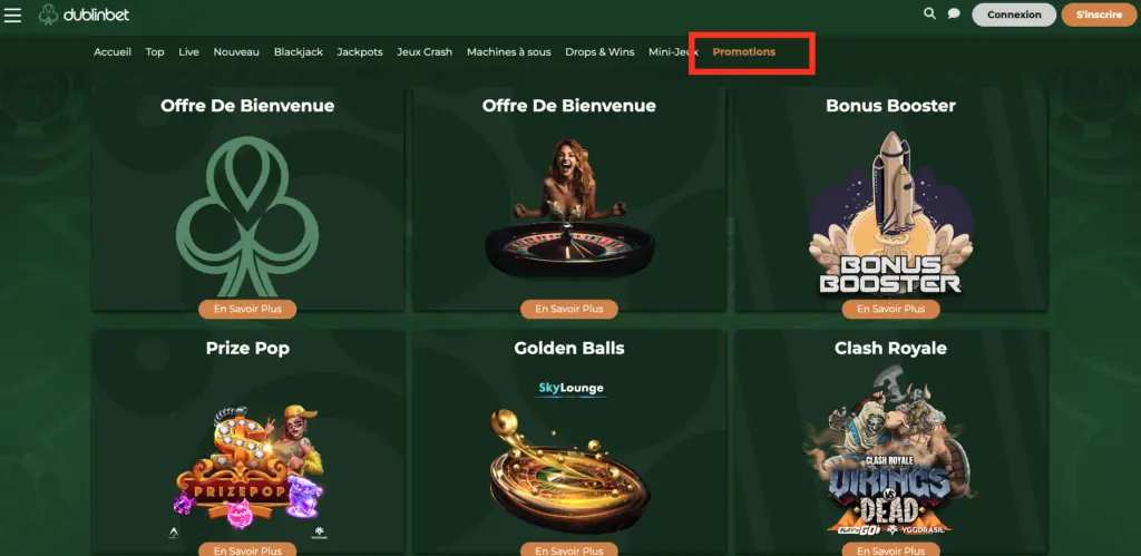 dublinbet casino en ligne