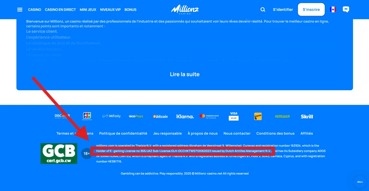 casino neosurf fiable